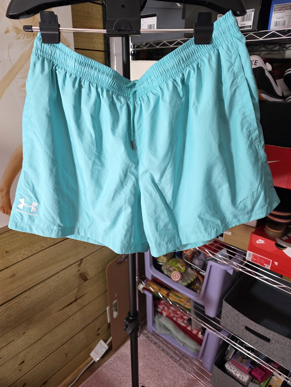 Under Armour Men's Aqua Athletic Shorts